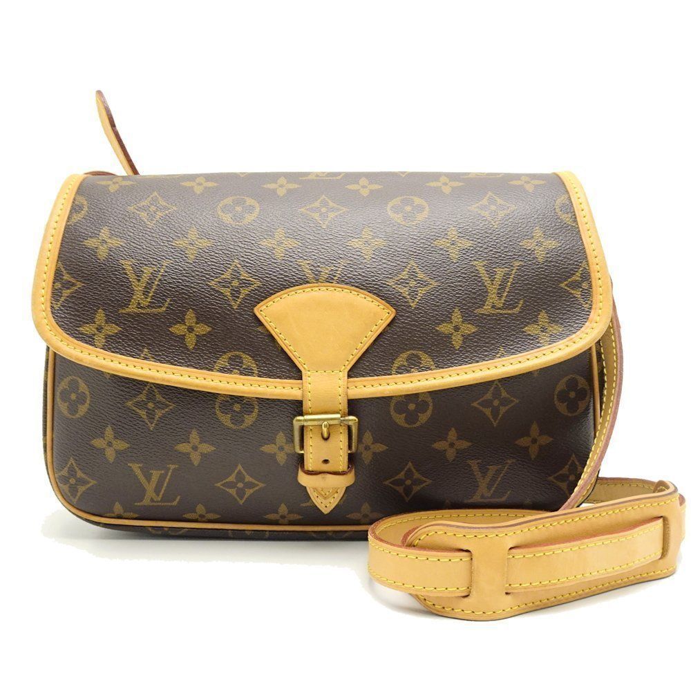 Louis Vuitton Monogram Sologne Brown Diagonal Shoulder Bag